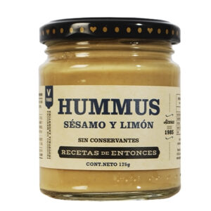 HUMMUS, SESAMO Y LIMON REC. DE ENTONCES 12x210g