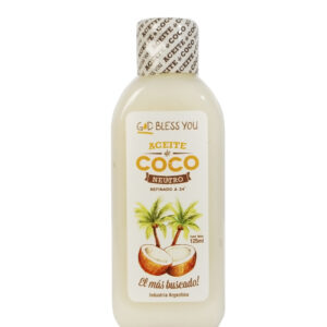 ACEITE DE COCO NEUTRO GOD BLESS YOU 24x125cc