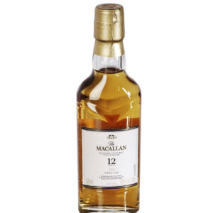 MINIATURA MALTA THE MACALLAN 12 A?OS VIDRIO x50cc