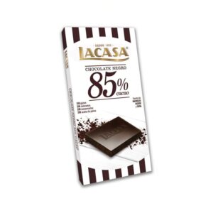 TABLETA LA CASA CHOCOLATE NEGRO 85% 20x100g