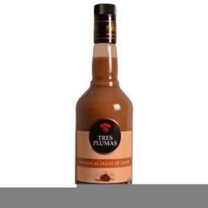 L. TRES PLUMAS BANANA AL DULCE DE LECHE 6x700cc