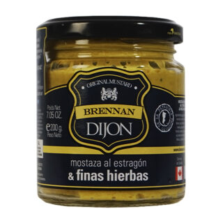 MOSTAZA BRENNAN ESTRAGON & FINAS HIERBAS 12x200g
