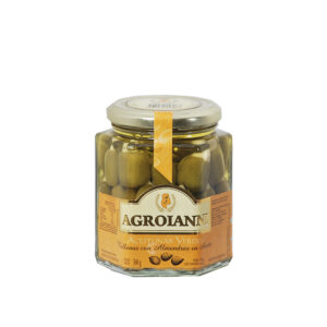 ACEITUNAS RELLENAS C/ALMENDRAS AGROIANNI 12x330g