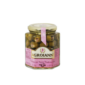 ACEITUNAS RELLENAS C/JAMON CRUDO AGROIANNI 12x330g