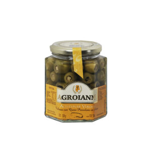 ACEITUNAS RELLENAS C/PROVOLONE AGROIANNI 12x330g