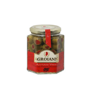 ACEITUNAS RELLENAS C/MORRON AGROIANNI 12x330g