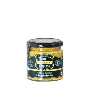 MOSTAZA BRENNAN CON PIMIENTA EN GRANO GOURMET 12x195g